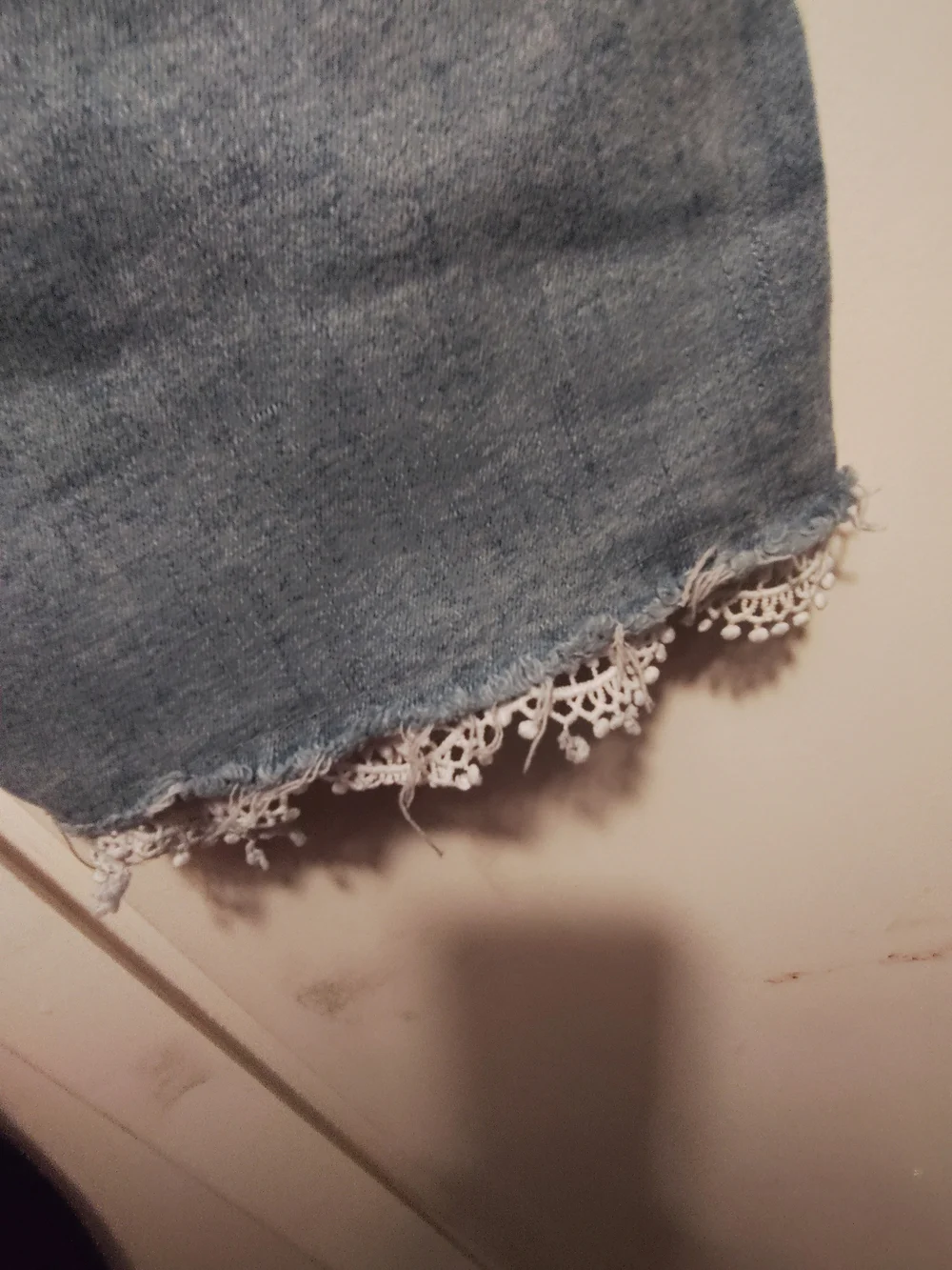 Lane Bryant Denim Capris Light Wash